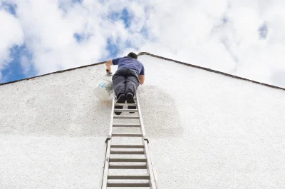 Peinture extérieure à la Chapelle-Moutils — façades et ravalement